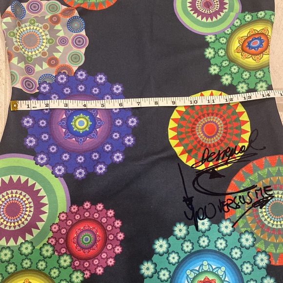 Beautiful colorful flattering mandala pattern dress, almost new, worn 2 hours - Picture 10 of 10